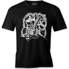 Lord T-Shirt Thor´s Hammer Striking A Surface Siyah Erkek Tshirt