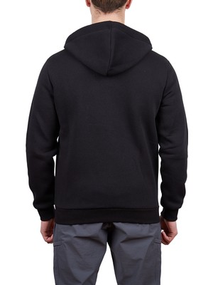 Alpinist Covert Tam Fermuarlı Erkek Sweatshirt Siyah