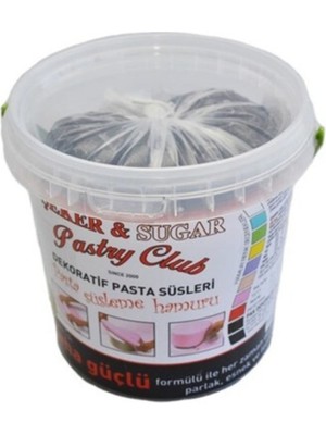Şeker & Sugar Şeker Hamuru 500 gr Siyah