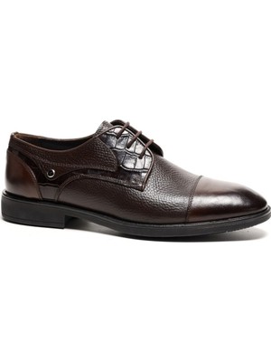 Pierre Cardin 63534 Kahverengi Kışlık Kauçuk Taban Erkek Ayakkabı