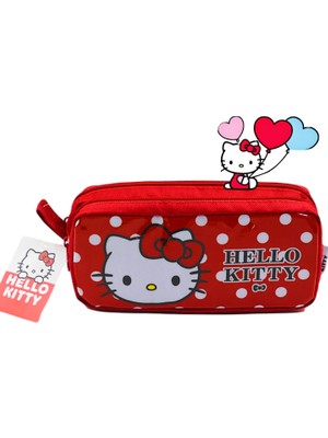Piona Hello Kitty Lisanslı 2 Bölmeli Kalemlik ( KOD:2233)