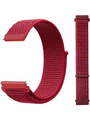 Basias Huawei Watch 4 / Watch 4 Pro Uyumlu Hasır Kumaş Kordon (22MM)