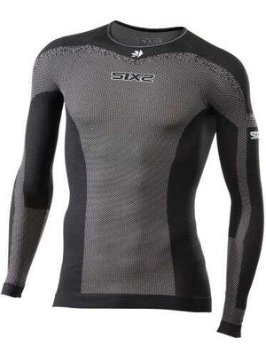 Sıx2 Yazlık Termal Uzun Kollu T-Shırt Karbon Siyah TS2L Bt