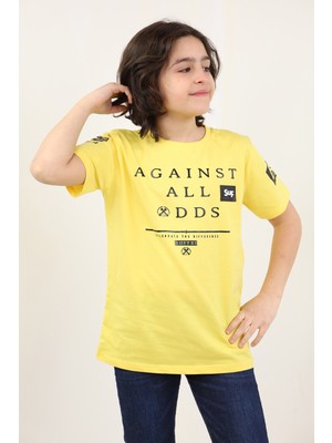 Toontoy Kids Toontoy Erkek Çocuk Baskılı Tişört