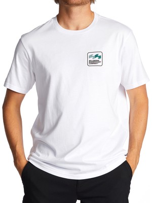 Billabong Walled Ss Erkek Beyaz Günlük Stil T-Shirt ABYZT01700-WHT