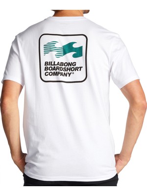 Billabong Walled Ss Erkek Beyaz Günlük Stil T-Shirt ABYZT01700-WHT