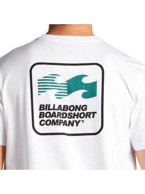 Billabong Walled Ss Erkek Beyaz Günlük Stil T-Shirt ABYZT01700-WHT