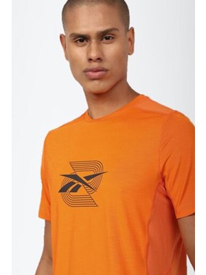 Reebok Ts Ac Graphic Tee Siyah Erkek Kısa Kol T-Shirt