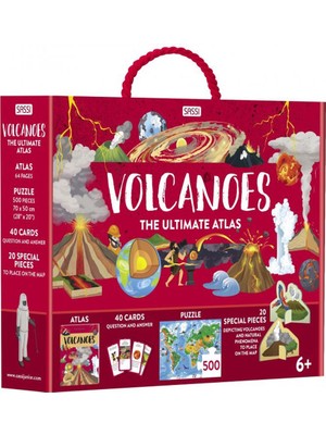 Sassı Puzzle - Atlas - Ayaklı Figür - Volkanlar