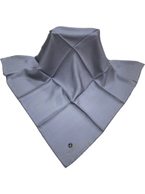 Vissona %100 Twill İpek Düz Desenli Eşarp 90x90 Eşarp Dikim Şekli : El Dikişi