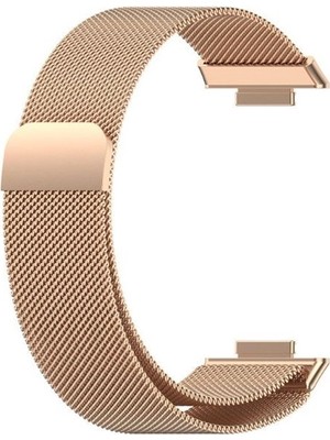 Huawei Watch Fit 2 Kordon Kayış Metal Hasır