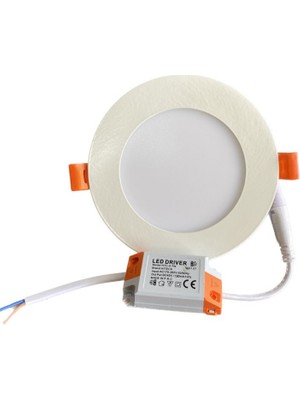 Jupiter LD471 Slim Yuvarlak LED Panel 6W (6500K) 5 Adet