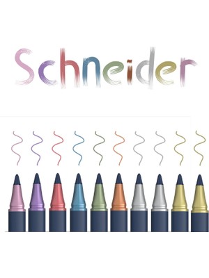 Schneider Paint-It 050 Metalik Roller Kalem 0.4mm Metal Tüp