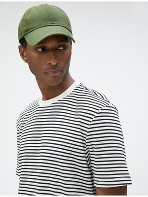 Koton Basic Kep Şapka Dikiş Detaylı Pamuklu