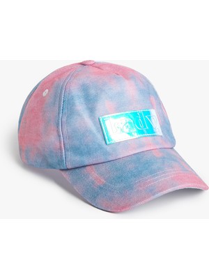 Koton Cap Şapka Aplike Detaylı Batik Desenli