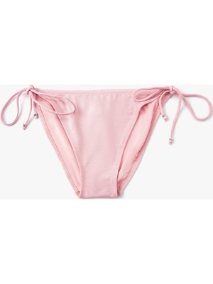 Koton Yanları Bağlama Detaylı Bikini Altı Basic Normal Bel