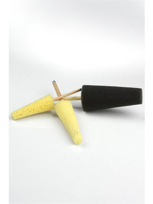 Refsan Saplı Konik Rötuş Süngeri  20 mm