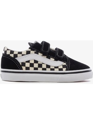 Vans Siyah Yürüyüş Ayakkabısı Düz Taban Tekstil Malzeme Erkekler İçin Hafif ve Esnek VN0A38JNP0S1