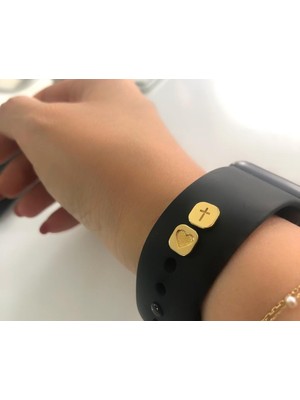 Glorria Gümüş Apple Watch Uyumlu Kordon Aksesuarı