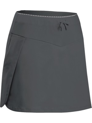 Decathlon QUECHUA Kadın Outdoor Şort Eteği - Gri - NH500
