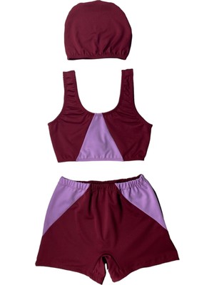 Mira Swim Kız Çoçuk Şortlu Takım Mayo