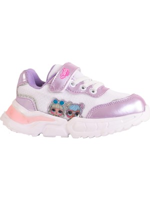 ModaOnn Kız Çocuk Hafif Taban Lila Spor Ayakkabı Sneakers