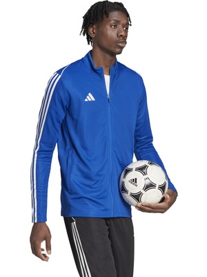 Adidas TIRO23 L Tr Jkt Erkek Futbol Antrenman Ceketi HS3505 Mavi