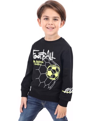 Toontoy Erkek Çocuk Baskılı Sweatshirt