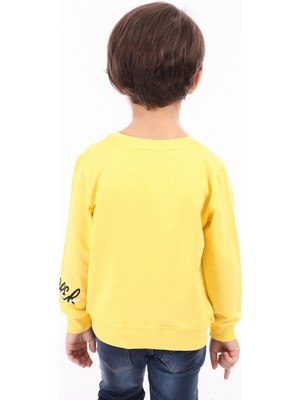 Toontoy Erkek Çocuk Baskılı Sweatshirt