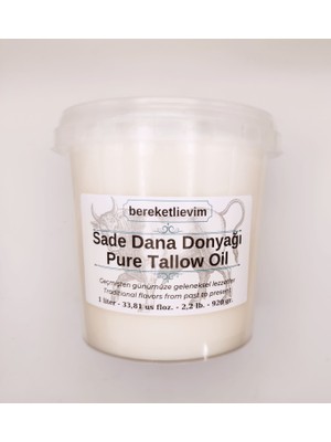 Bereketli Evim Sade Dana Donyağı, Don Yağı 1 Litre (blanc de boeuf)