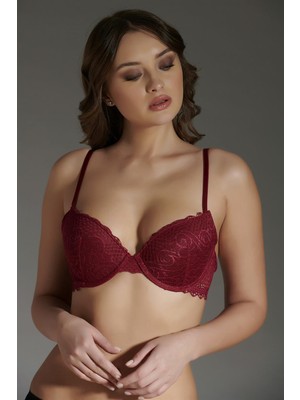 Dantelli Destekli Sütyen | New Bra 8115