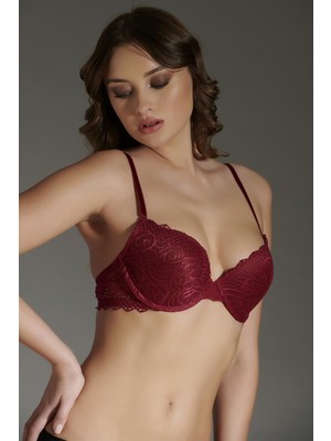 Dantelli Destekli Sütyen | New Bra 8115