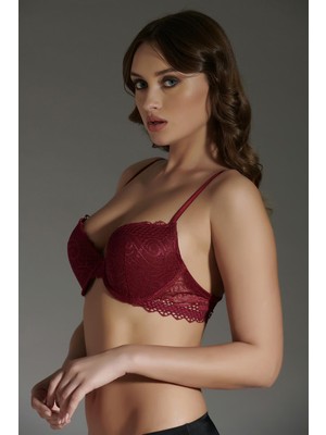 Dantelli Destekli Sütyen | New Bra 8115