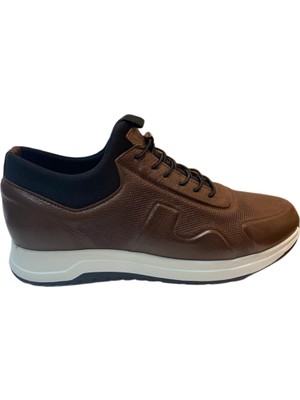 Voyager 5333-1 Erkek Taba Nata (40-44) Deri Günlük Spor Ayakkabı
