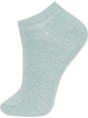 DeFacto Kadın 5'li Pamuklu Patik Çorap B0007AXNS