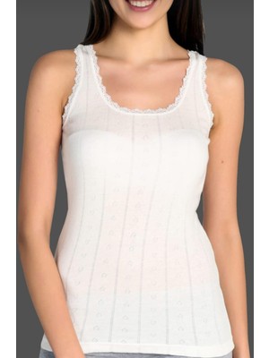 Tutku 0201 Bayan Jakarlı Kalın Askılı Atlet 6 Adet