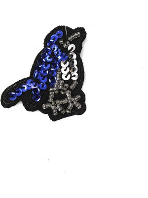 Dikme Patch Pullu Taşlı Kuş