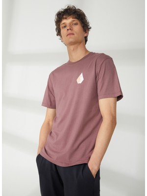 Volcom Kahve Bisiklet Yaka T-Shirt A3512313_VOLCOM Zenner Bsc T Bxb Ti