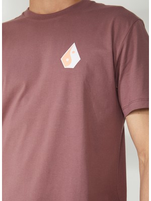 Volcom Kahve Bisiklet Yaka T-Shirt A3512313_VOLCOM Zenner Bsc T Bxb Ti