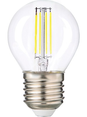 Heka LED Filament Rustik Ampul 6 Watt E27 Beyaz Işık