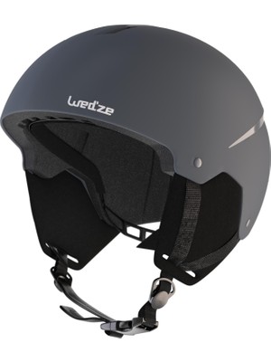 Decathlon Wedze Yetişkin Kayak Kaskı - Gri - H100