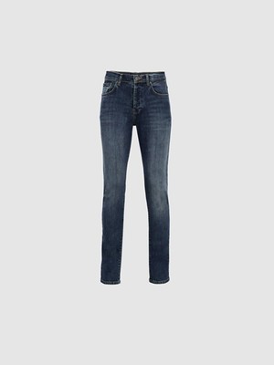 LTB Erkek Jerard Y Normal Bel Dar Paça Super Slim Jean Pantolon %99 Pamuk Karışık Renk