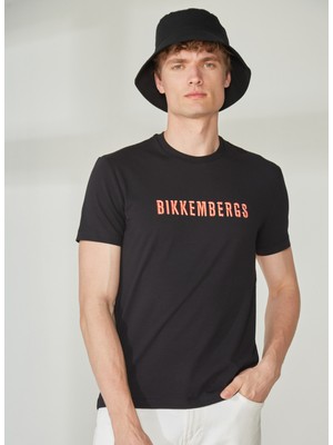 Bikkembergs Siyah Erkek T-Shirt C 4 101 3h