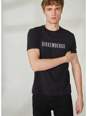 Bikkembergs Siyah Erkek T-Shirt C 4 101 2s