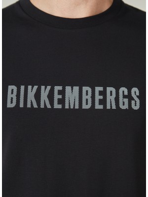 Bikkembergs Siyah Erkek T-Shirt C 4 101 2s