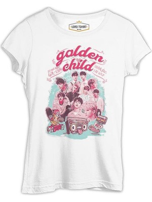 Lord T-Shirt Golden Child - Shining Beyaz Kadın Tshirt