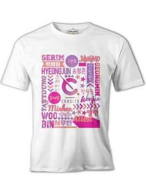 Lord T-Shirt Cravity - Cosmos Beyaz Erkek Tshirt