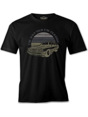 Lord T-Shirt Classic Cars Not Old Siyah Erkek Tshirt