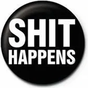 Pyramid International Rozet Shit Happens