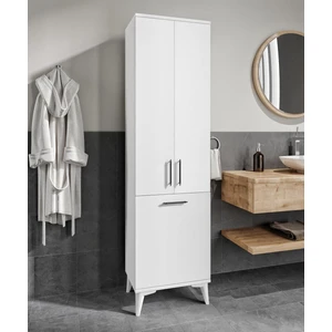 Merlin Mobilya Sezar Kirli Sepetli Banyo Dolabı